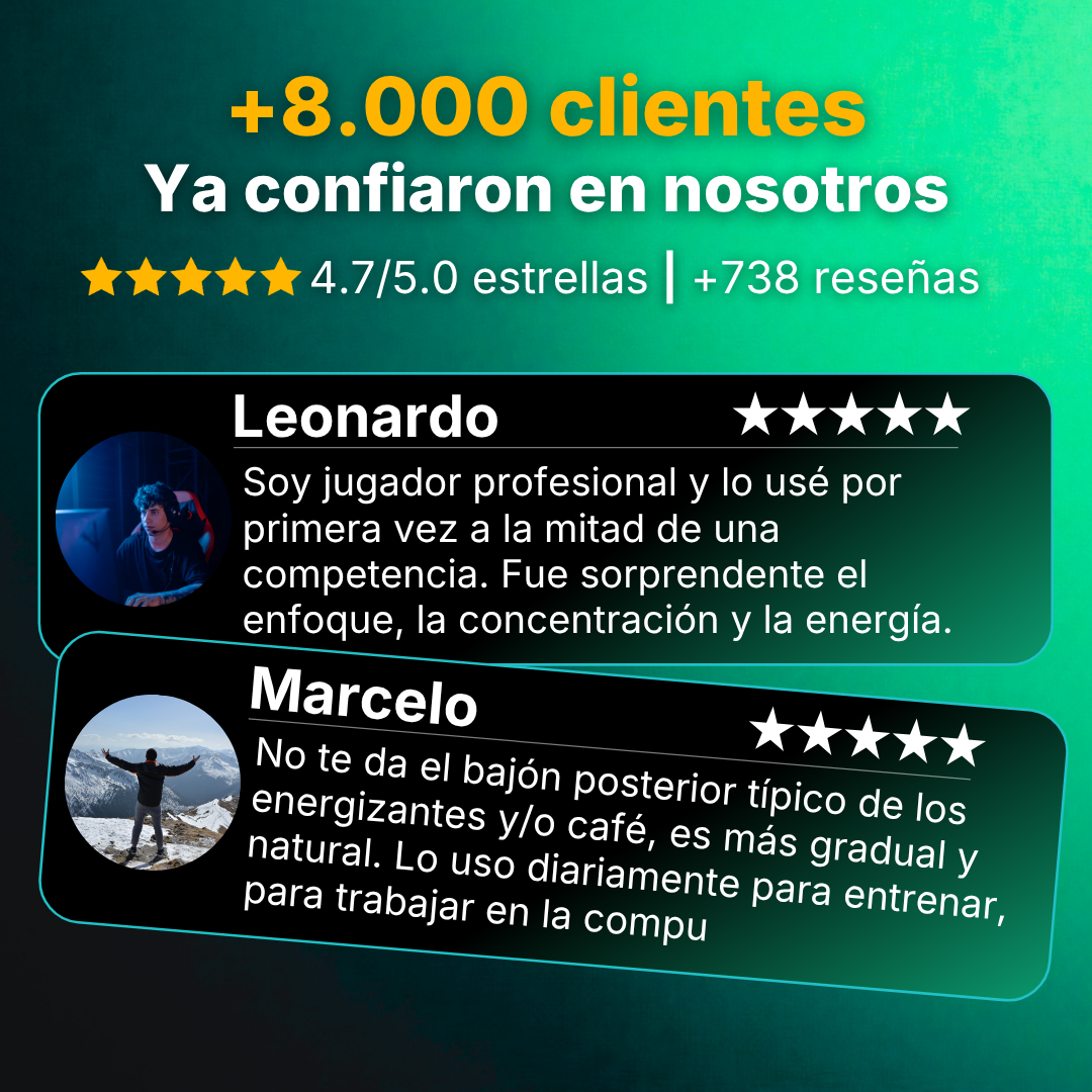 Power Rush — Suplemento Cognitivo y enegizante en Polvo